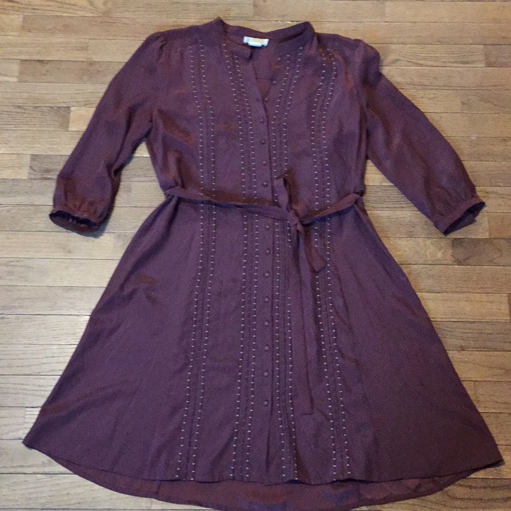 Territory Ahead Washed-Silk Dress